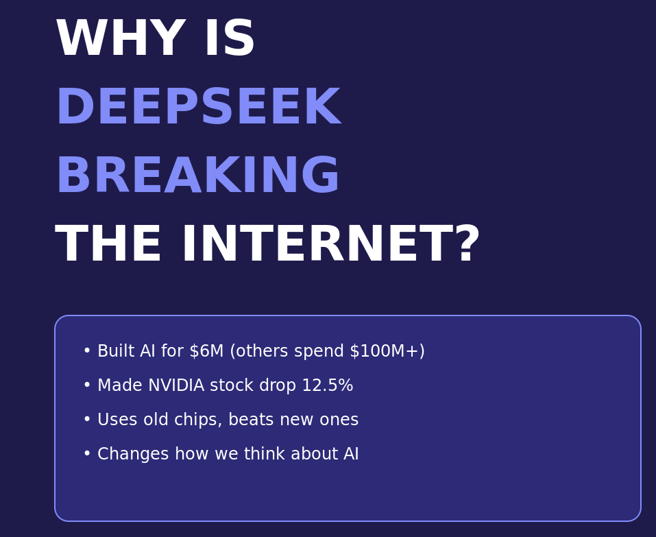 What are the potential long-term effects of DeepSeek’s cost-efficient AI on small businesses?